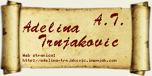 Adelina Trnjaković vizit kartica